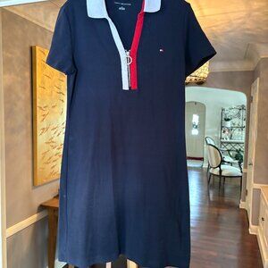 NWOT Women's Tommy Hilfiger Classic Blue T-Shirt Dress. Size M
